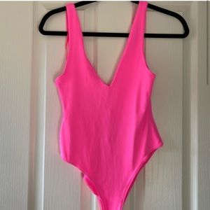 ZARA pink bodysuit